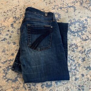 Women’s 7 For All Mankind Dojo Trouser Jeans Size 27